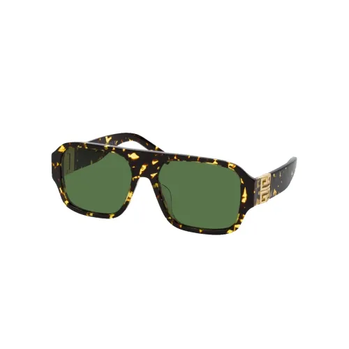 GIVENCHY Acetate Square Sunglasses Women's Tortoiseshell