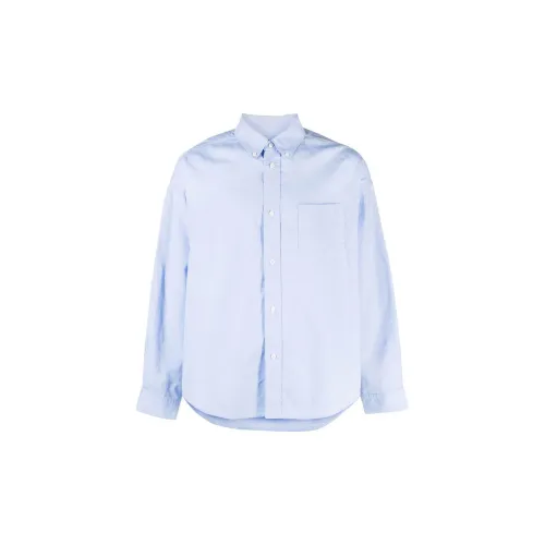 Visvim Shirts Men Blue