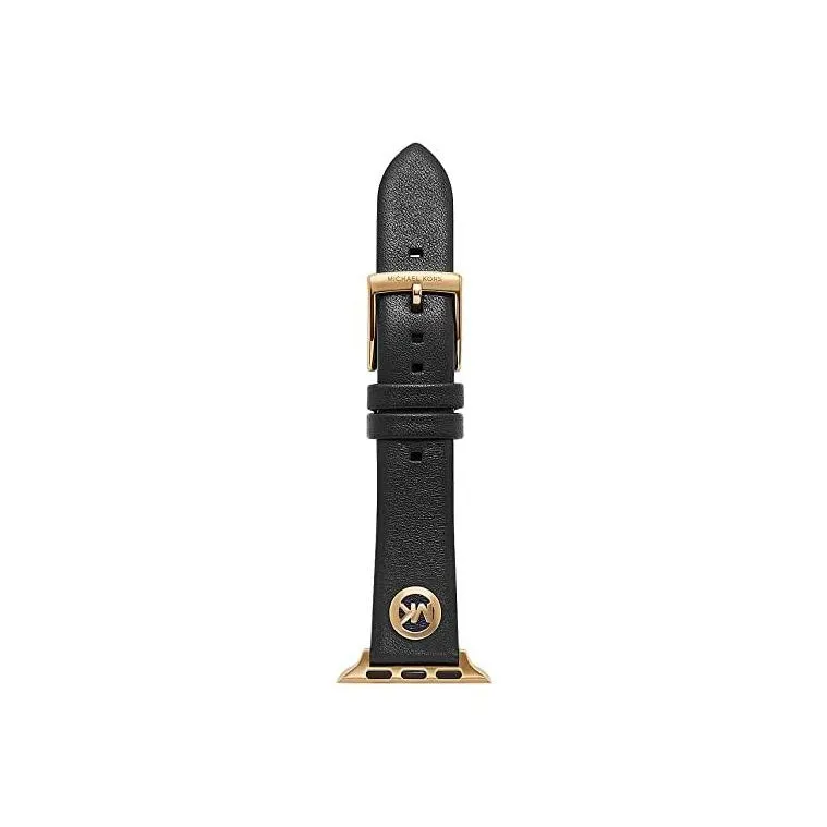 MICHAEL KORS Watch Bands Unisex Black-0