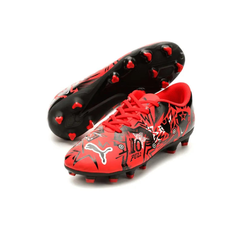 Puma Christian Pulisic X Ultra Play FG AG Big Kid 'CP10 Pack - Red'-4