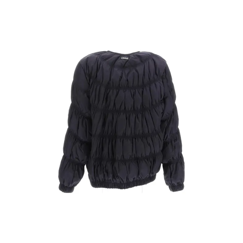 Chloé Ruched Puffer Jacket-1