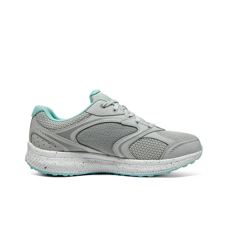 Skechers Go Run Consistent Cushioning Wear Resistant Low Top Casual Running Shoes Women's Gray Blue-1