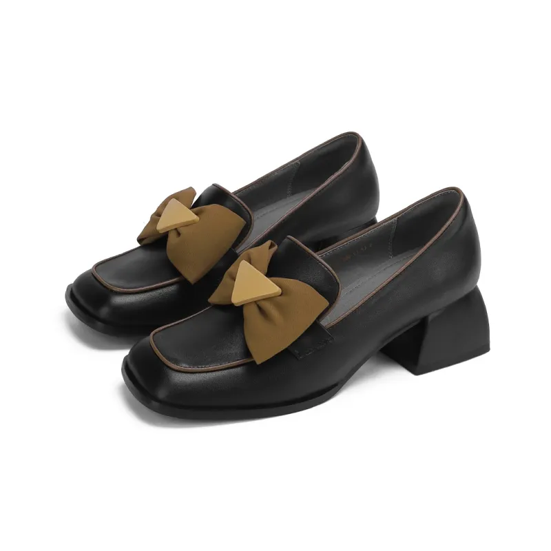 VEDULLAR Loafers Women's Low Top Apricot/Black-7