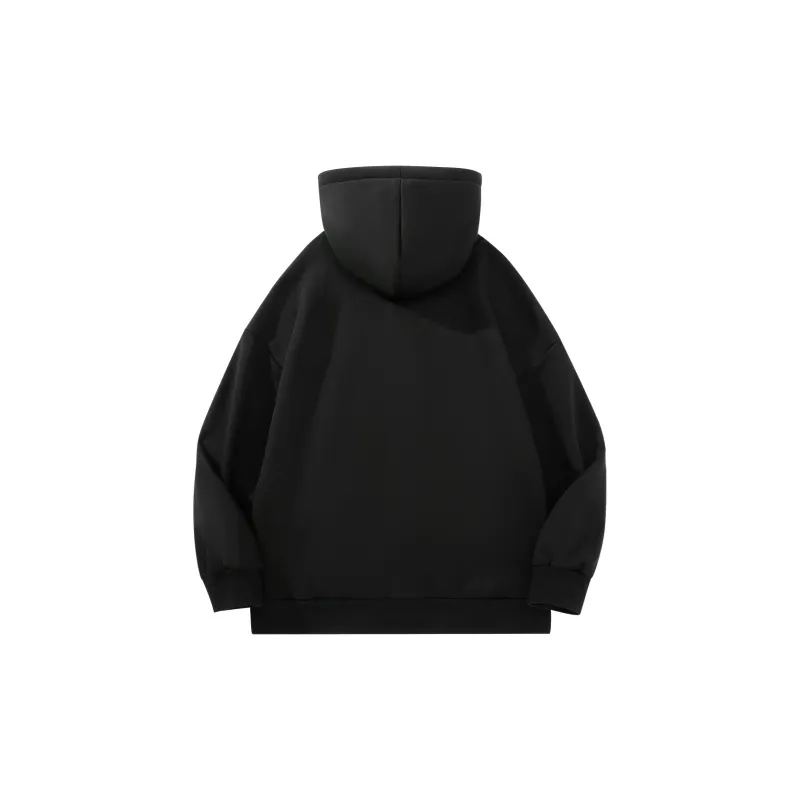 Unite Life HOODS Sweatshirt Unisex Black-1