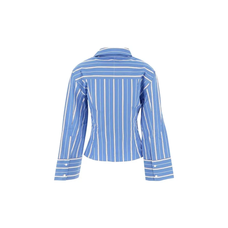 Jacquemus La Chemise Ruban 'Blue Stripe'-1