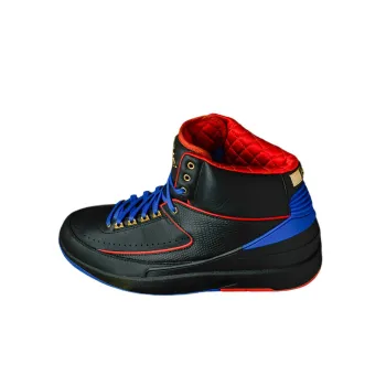 Jordan Air Jordan 2 Pack Slip Resistant High Top Vintage Basketball Shoes Men's Black