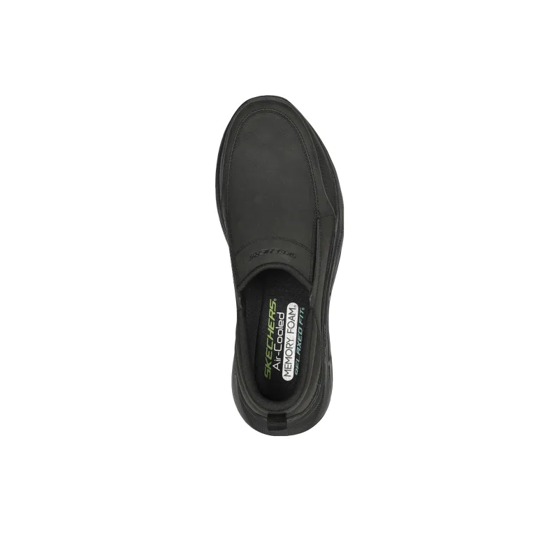 Skechers Slip ins Relaxed Fit Parson Oswin 'Pure Black'-2