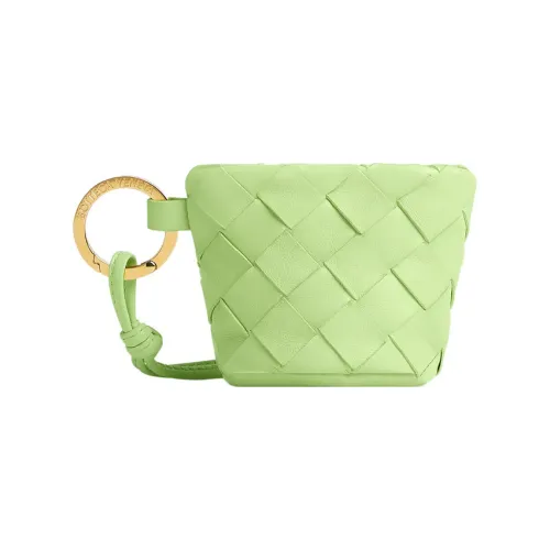 Bottega Veneta Lambskin Coin Purse Women's Clove