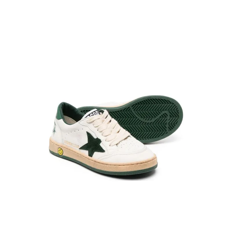 Golden Goose Kids Ball Star Low-top Sneakers-3