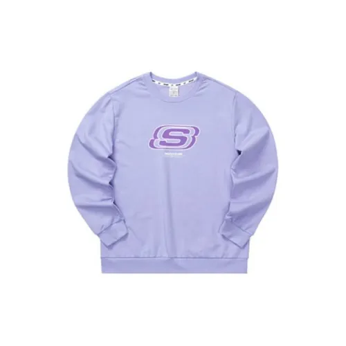 Skechers Colorful Sweatshirts Unisex Sweet Lavender