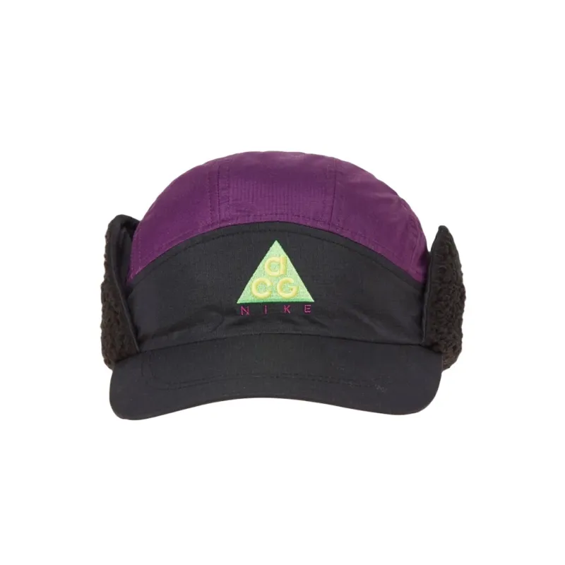 Nike Polyester Baseball Caps Men's Black/Purple-3