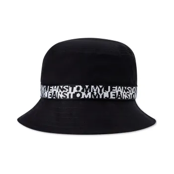 Tommy Hilfiger Cotton Bucket Hats Women's Black