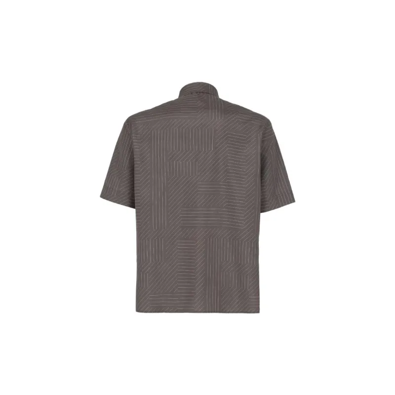 FENDI Short sleeve Silk Shirt-1