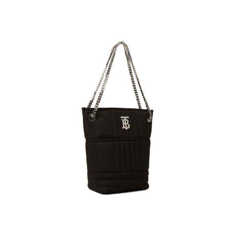Burberry Lola Lola Bag Polyester Bucket Bag Handbag Shoulder Bag Women's Black-1