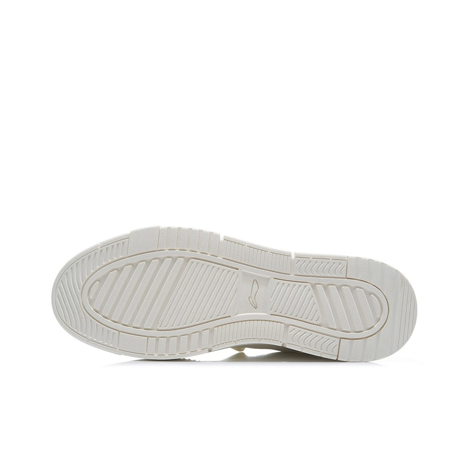 LINING Essence ACE Skateboard Shoes Men Low-Top Snow White