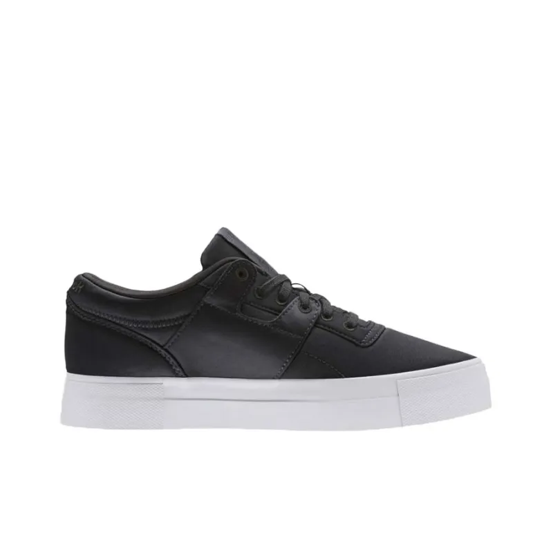 Reebok Workout Wrapping Anti-Slip Shock-Absorbing And Wear-Resistant Low-Top Skateboard Shoes Women's Black White-1