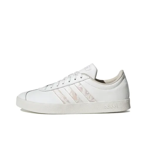 Adidas Neo VL Court 2.0 Skateboard Shoes Women's Low-Top White/Pink