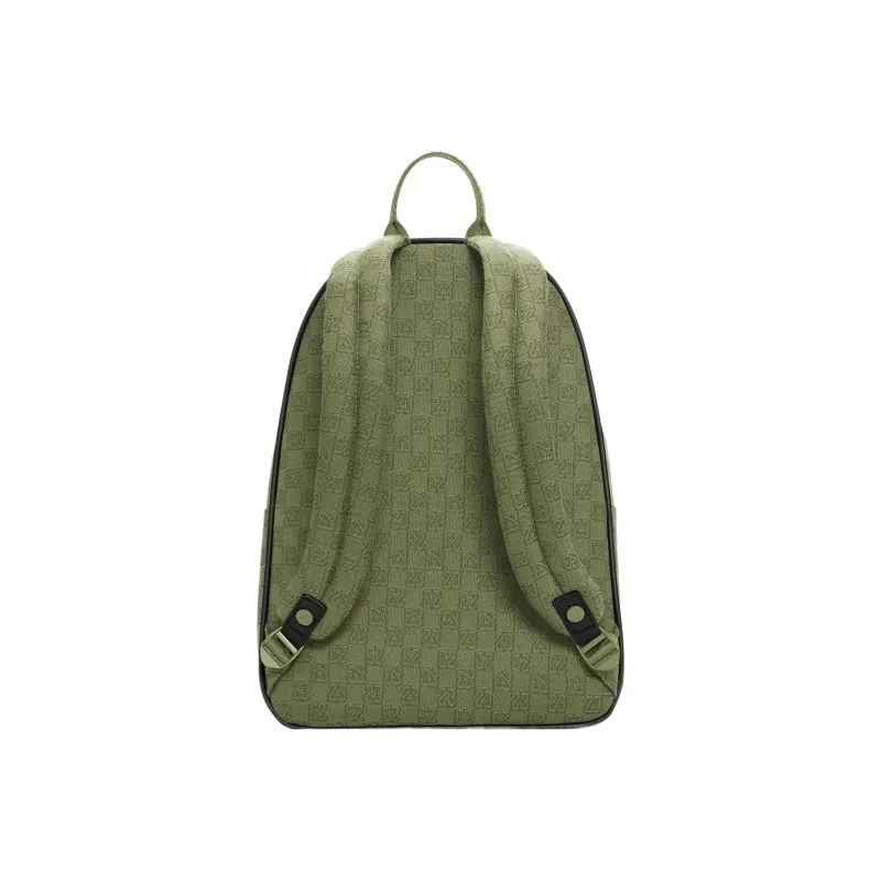 Jordan Cotton With Polyester Backpack Large Size Unisex Olive Green-2