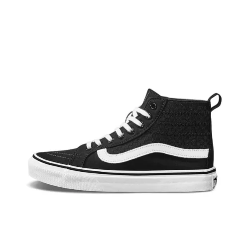 Vans Sk8-Hi Slim Zip Tweed Dots Black