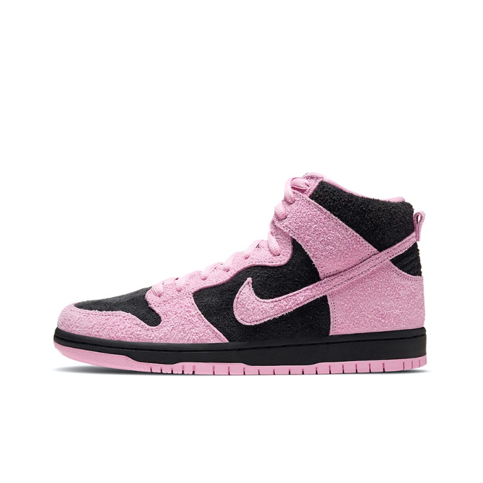 Pink Nike Dunks High POIZON