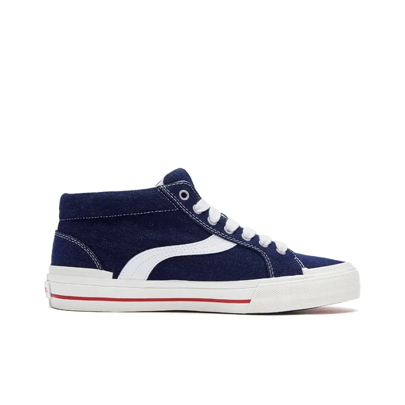 Odd CIRKUS x Vision Street Wear Astley Pro Mid-Top Skateboard Shoes Unisex Denim-1