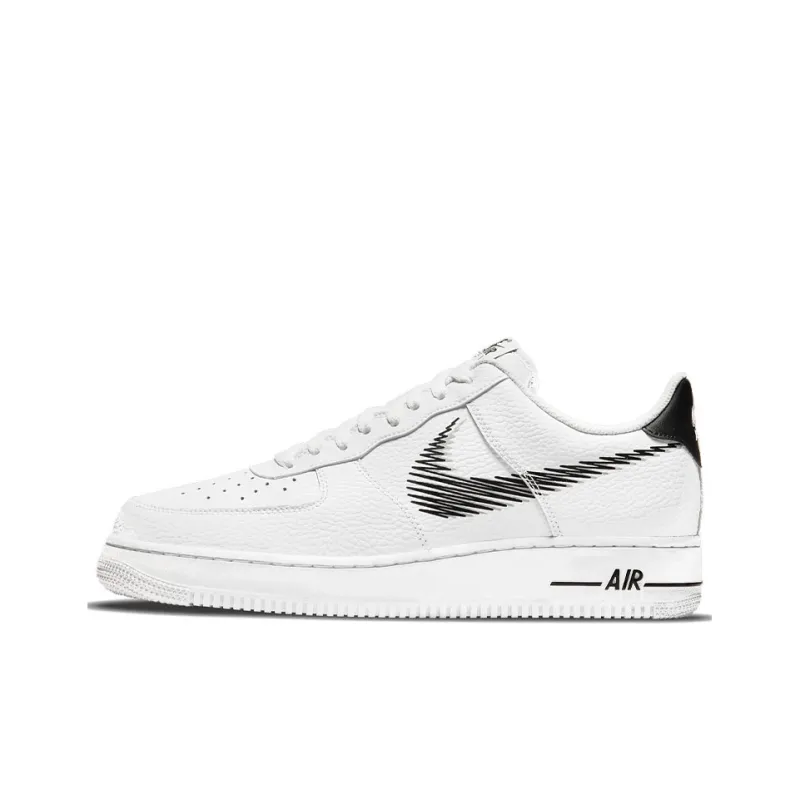 Nike Air Force 1 Low Zig Zag Black White-0