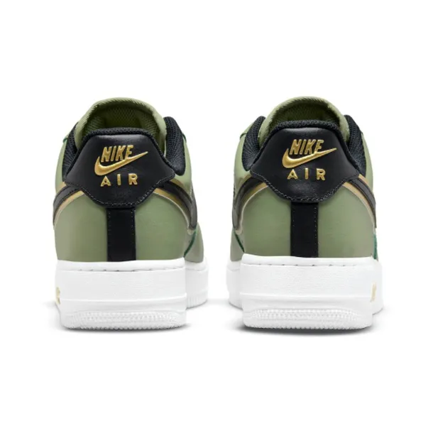 Nike Air Force 1 Low '07 LV8 Double Swoosh Olive Gold Black-4
