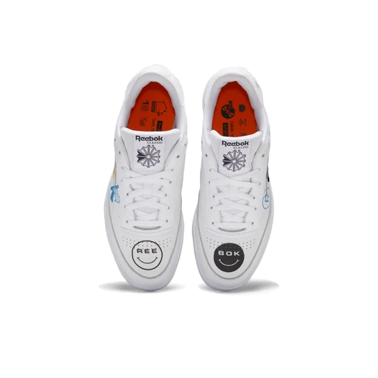 Reebok Club C 85 BlackEyePatch White-4