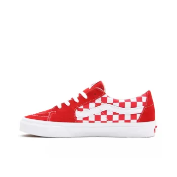 Sk8 Vans Low 'Checkerboard Racing Red'