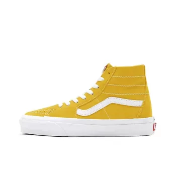 Vans Customs Suede Sk8 hi Yellow