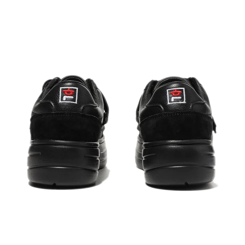 FILA Pushbutton X FILA Velcro Sneakers 'Black'-4