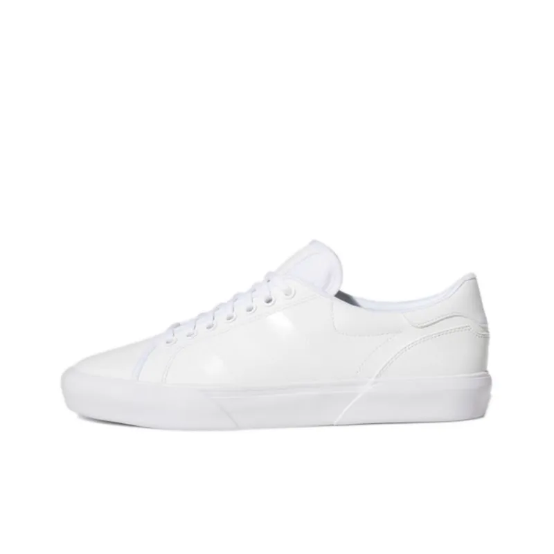 Adidas Originals Abaca Low-Top Skateboard Shoes Men's Pure White-0
