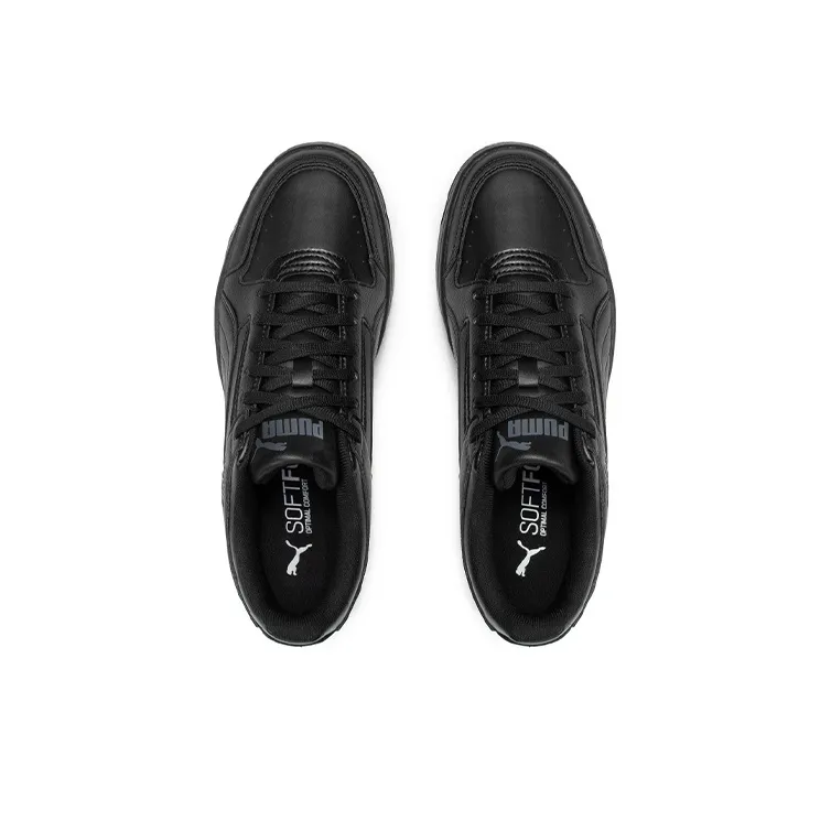 PUMA REBOUND Joy Low-Top Skateboard Shoes Men's Pure Black-3