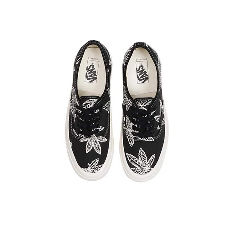 Vans Ua Og Authentic Lx Sweet Leaf Black-2