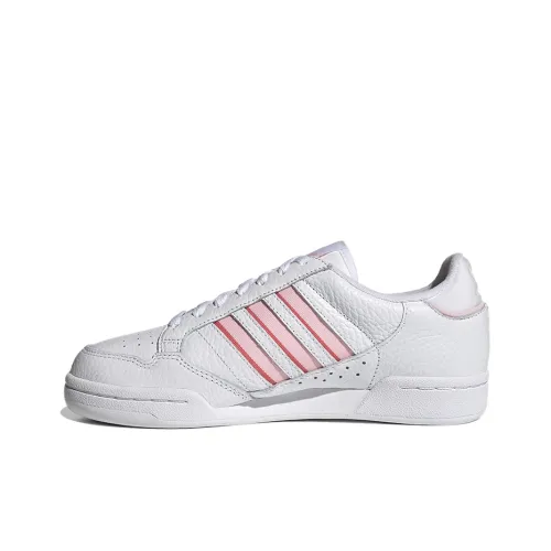 Adidas Originals Continental Skateboard Shoes Women's Low-Top White/Pink