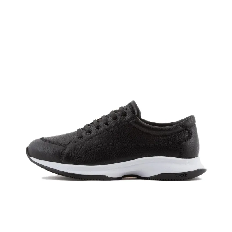 AMANI Low Top Casual Shoes Men's Black-0