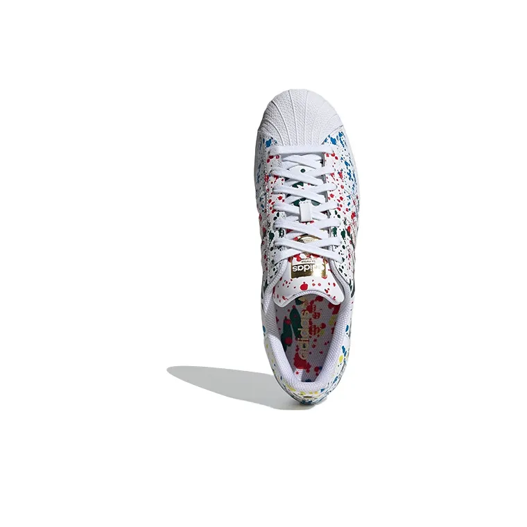 Adidas Superstar Splashes Splatter And Drips White-4