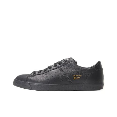 Onitsuka Tiger LawnShip Skateboard Shoes Unisex Low-Top Black/Gold