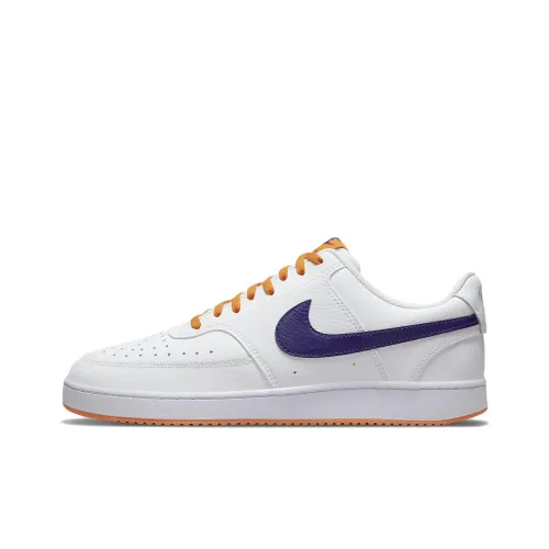 Nike Court Vision Low White Light Curry Electric Purple