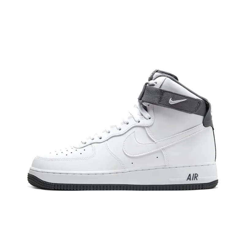 Nike Air Force 1 High White Dark Grey-0