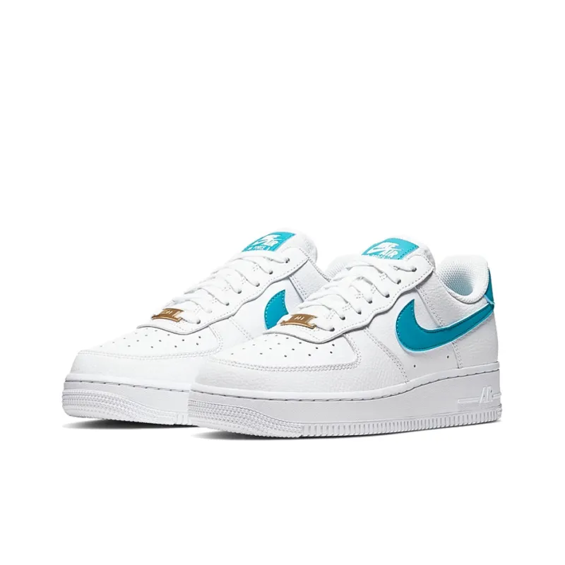 Nike Air Force 1 Low '07 White Turquoise Women's-2