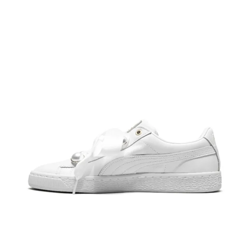 PUMA Suede Platform Bling 'White' Women's-0