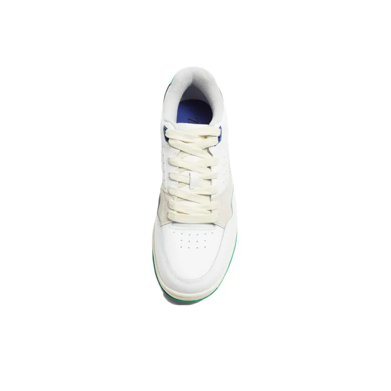 ZARA Cushioning Anti-Slip And Wear-Resistant Low-Top White Green Men's-2
