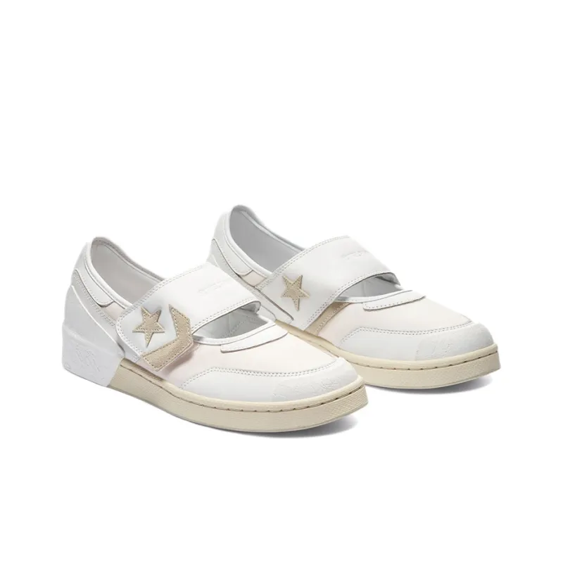 Converse X Telfar Pro Leather Slip On Low Top 'White'-2