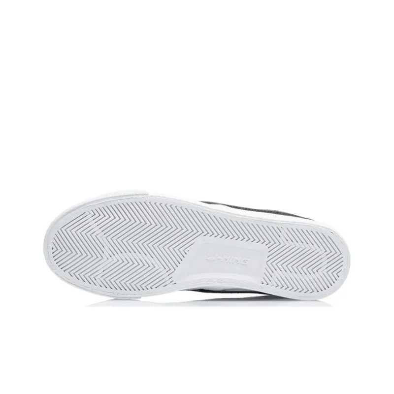 LINING Skateboard Shoes Women's Low-Top White/Black-3