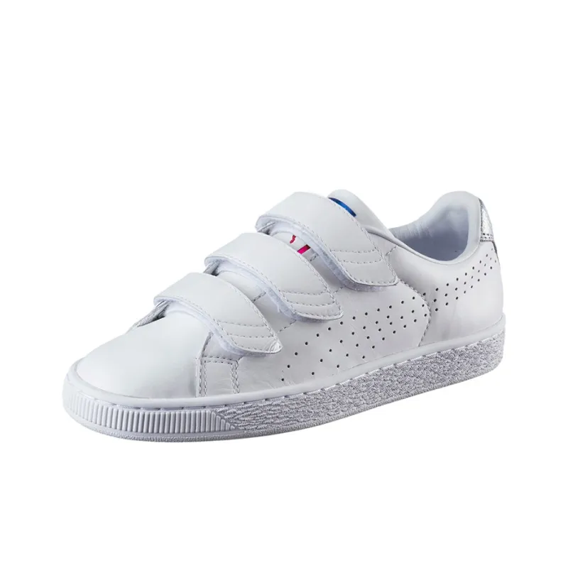 PUMA Basket Strap White Women's-2