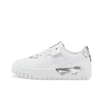 PUMA Cali Skateboard Shoes Women's Low-Top White/Silver