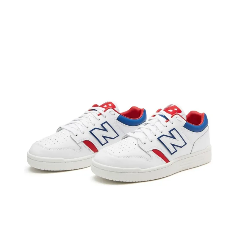New Balance 480 Low White/Red/Blue-2