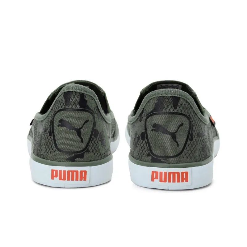 PUMA Bakavu Skateboard Shoes Unisex Low-Top Green-3