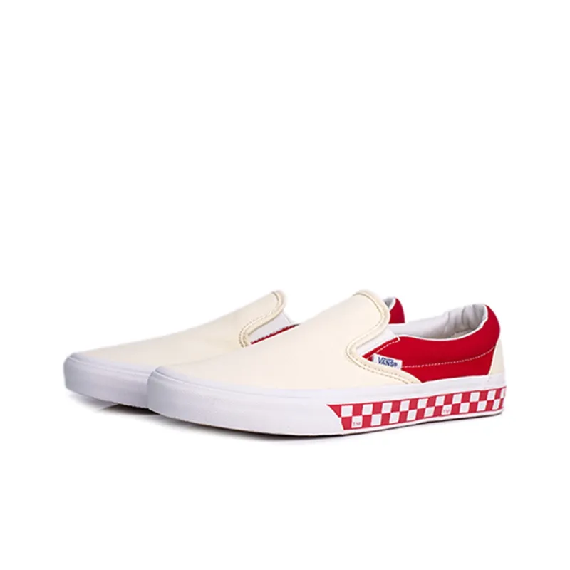 Vans Classic Slip On 'Checker Racing Red'-2